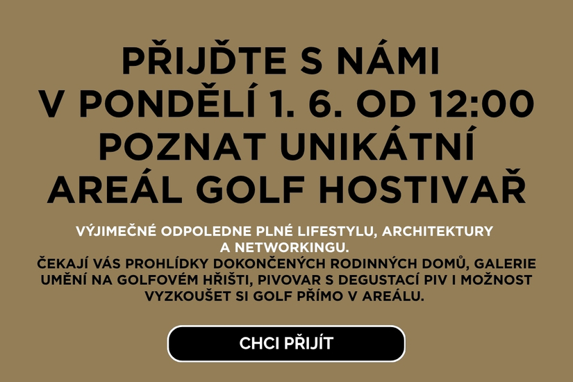 Akce Rezidence Golf Hostivař
